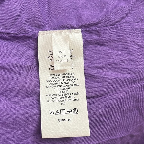 Anthropologie Floral Patchwork Tiered Cutout Maxi Dress Size 14 - Picture 8 of 13